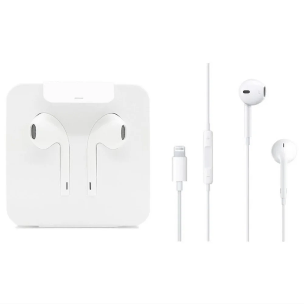 New Apple White EarPods with Lightning Connector, iPhone & iPad, OEM